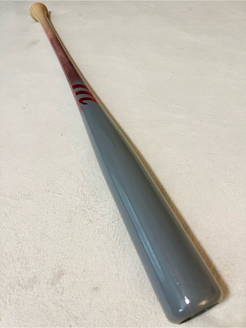 Marucci 34”/32.5oz AP5 Maple Wood Baseball Bat Custom Blem Gunship Gray/Natural